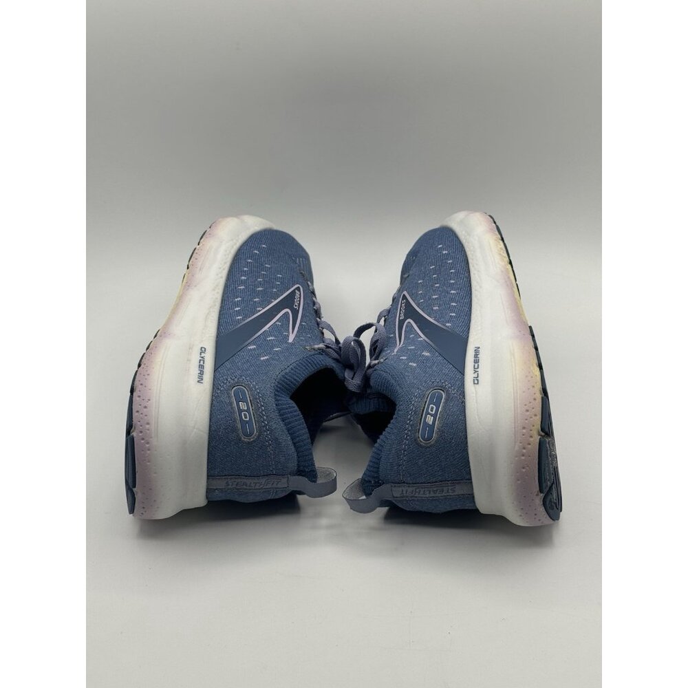 Brooks Glycerin 20 Athletic Running Shoes Womens Blue Low Top Lace Up Size 11.5 - Picture 9 of 14